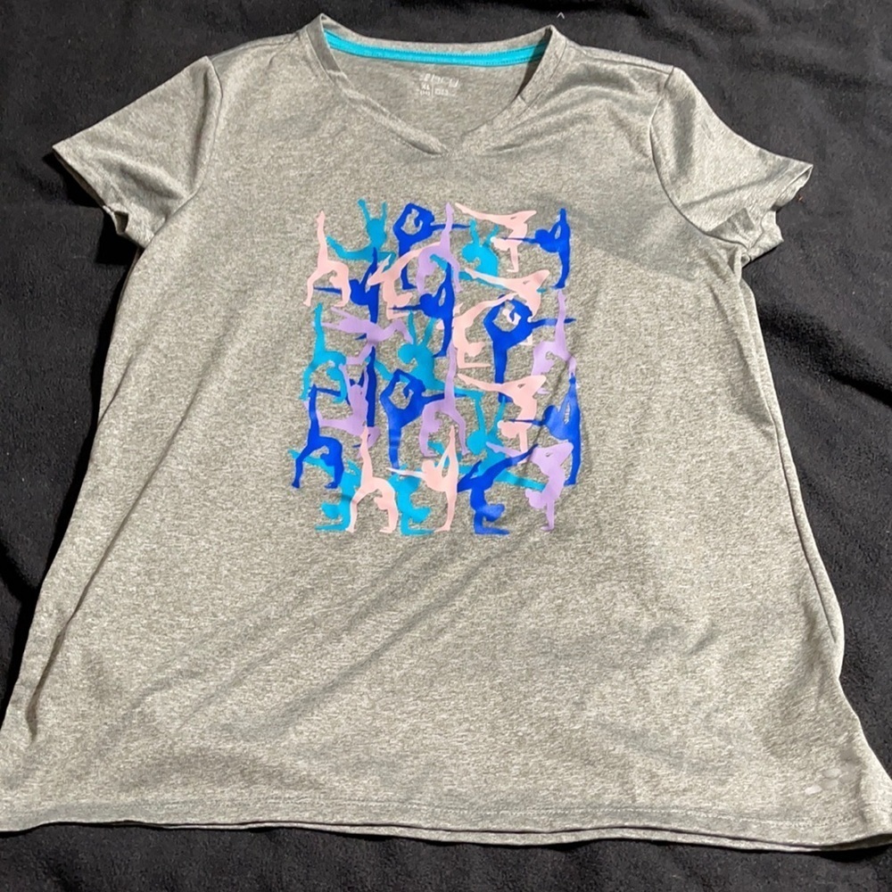 Like new girl’s gymnastics shirt XL